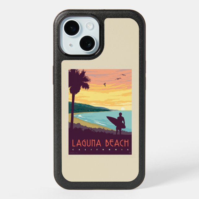 Laguna Beach | Laguna Beach iPhone 15 Case (Back)