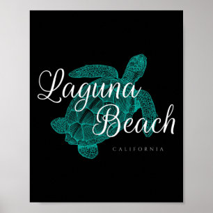 Laguna Beach Men Women Kids  Poster