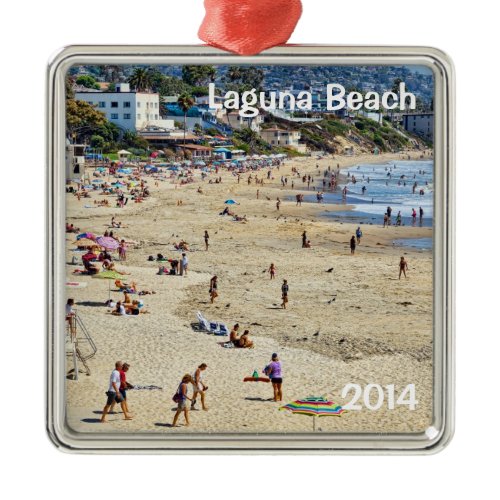 Laguna Beach, Orange County, CA Metal Ornament