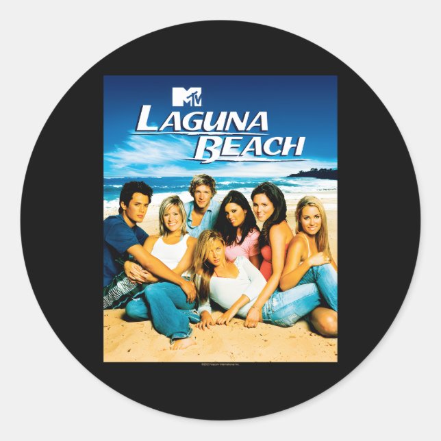 Laguna Beach Season 1 Key Classic Round Sticker (Front)