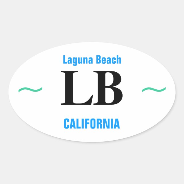 LAGUNA BEACH stickers (4) (Front)