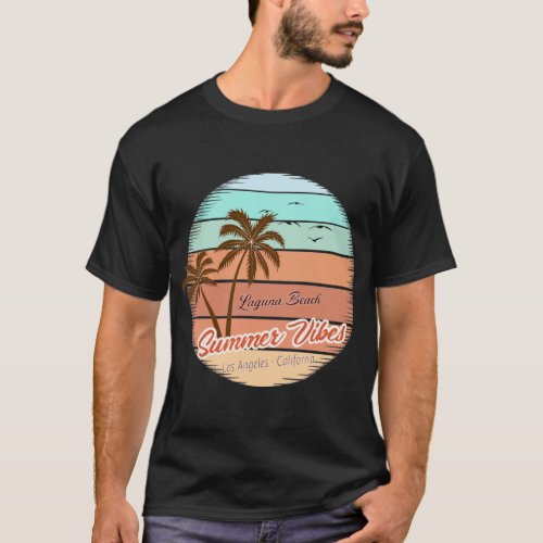 Laguna Beach Summer Vibes T_Shirt