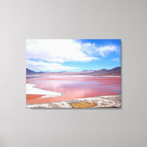 Laguna Colorada canvas print