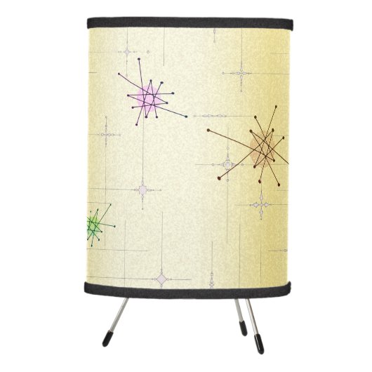 Laguna Moderne Amber Tripod Lamp (Right)