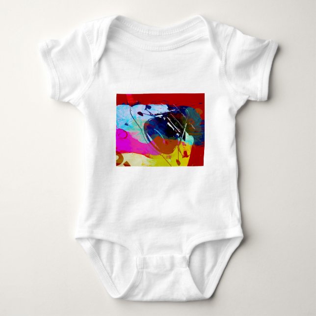 Laguna Seca Racing Baby Bodysuit (Front)