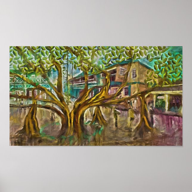 Lahaina Banyan Tree Of Life Poster (Front)