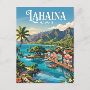 Lahaina Hawaii Postcard