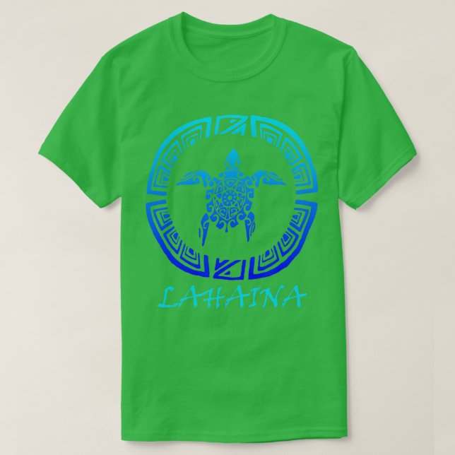 Lahaina, Maui Vintage Retro Throwback Vacation Sou T-Shirt (Design Front)