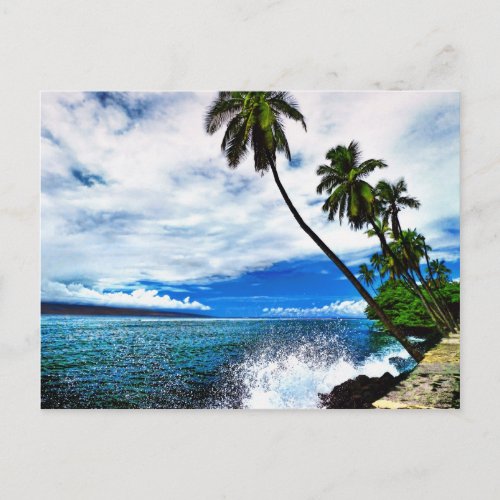 Lahaina Ocean Spray Postcard