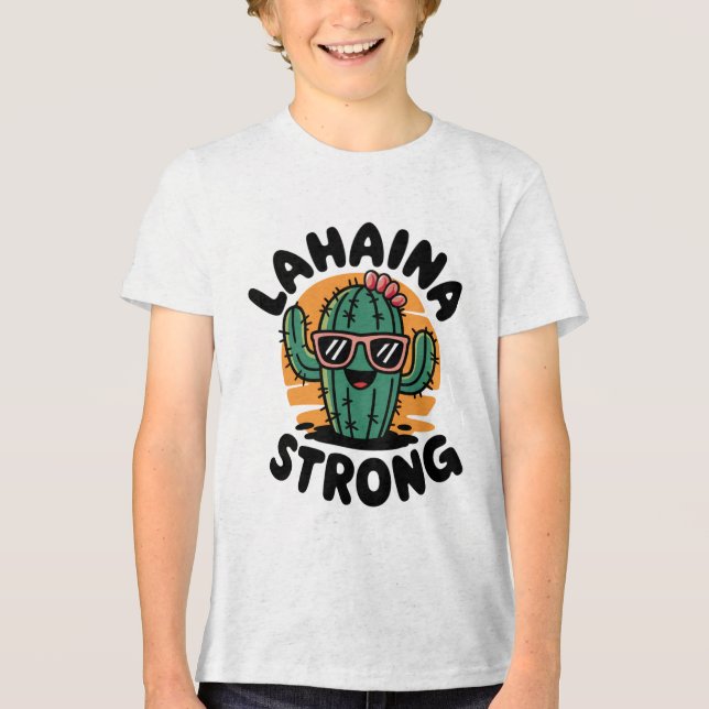 Lahaina Strong Tri-Blend Shirt (Front)