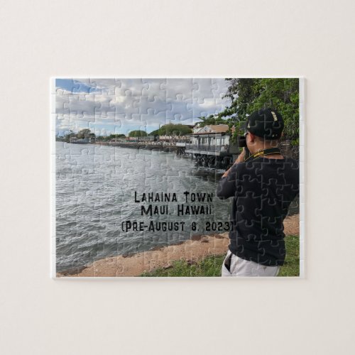 Lahaina Town Maui Hawaii Pre_August 8 2023 Jigsaw Puzzle