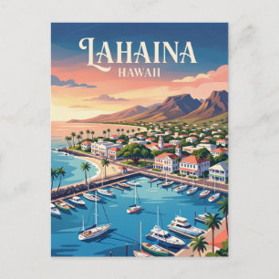 Lahaina USA Postcard