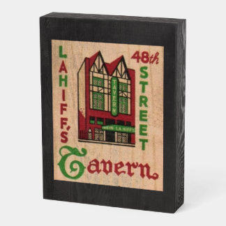 Lahiff's Tavern Sign for Home Decor