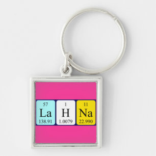 Lahna periodic table name keyring