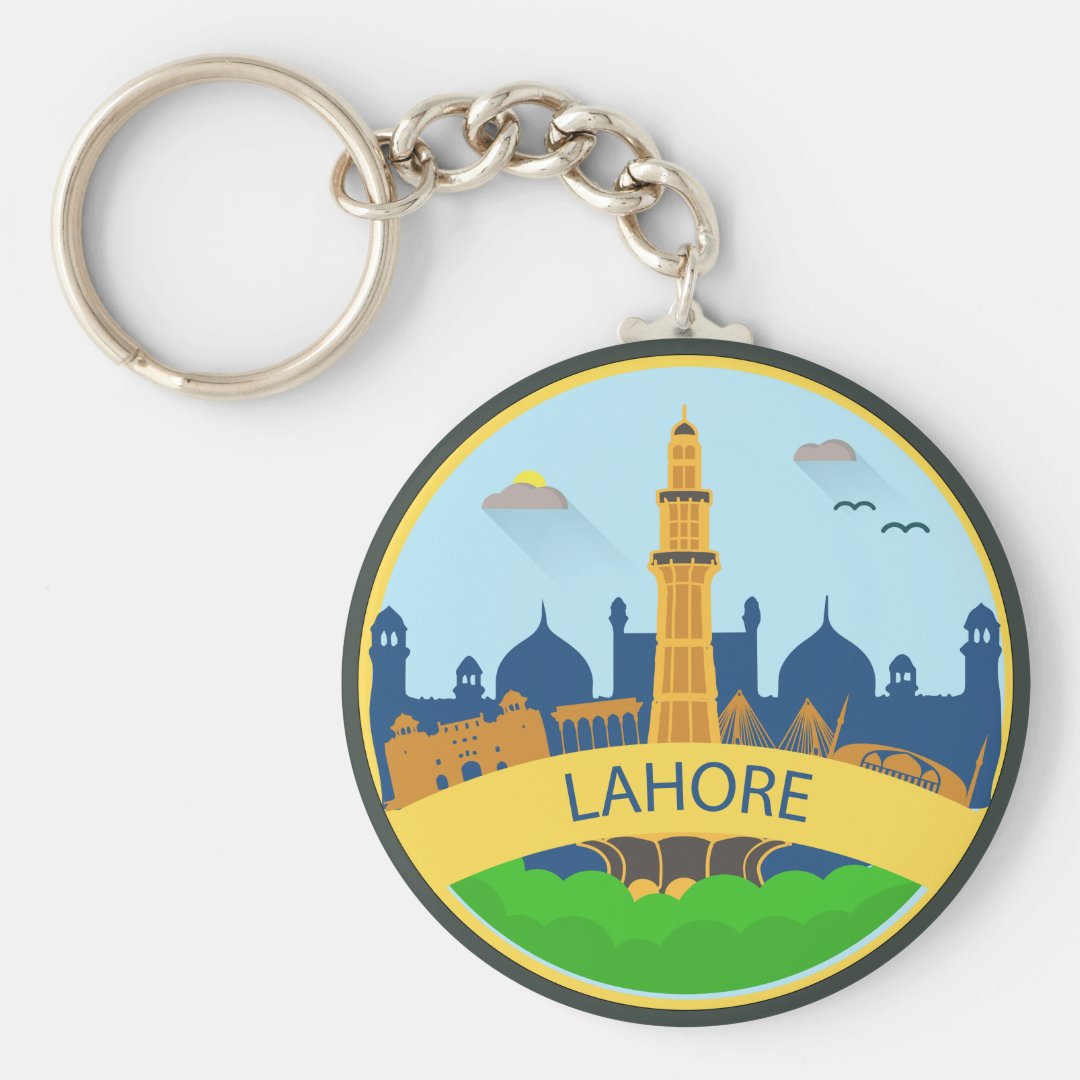 LAHORE MINAREPAKISTAN KEYCHAIN Zazzle
