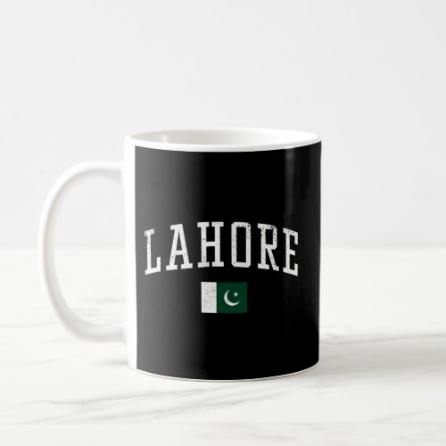 Lahore Pakistan Country Flag Vacation Coffee Mug