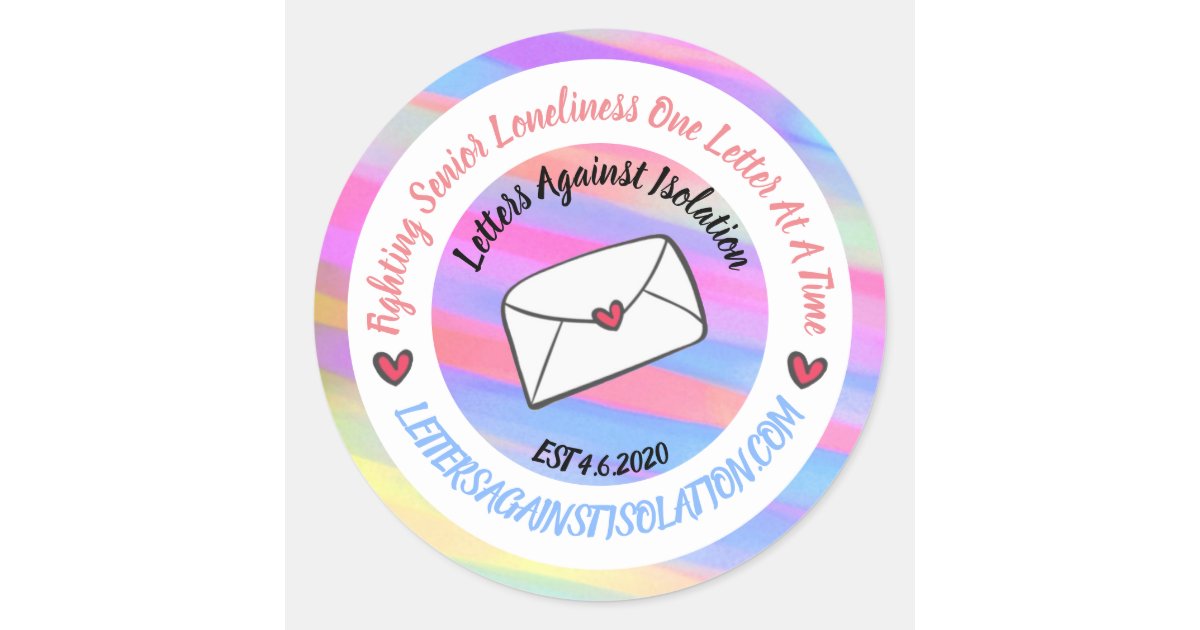 LAI Anniversary Logo Classic Round Sticker | Zazzle