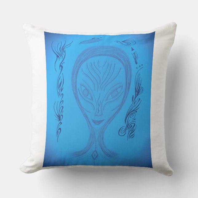 Laia Throw Pillow (Front)