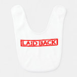 Laid back Stamp Baby Bib