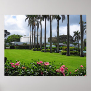 Laie Hawaii Mormon Temple Poster