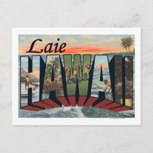 Laie, HawaiiLarge Letter ScenesLaie, HI Postcard