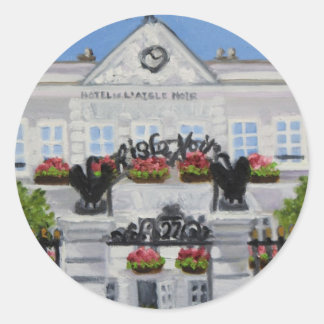 L'Aigle Noir Hotel:Fontainebleau FRANCE sticker