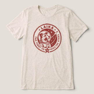 LAIKA – THE FIRST TO REACH THE STARS Tri-Blend SHIRT