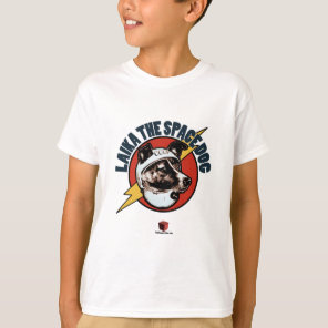 Laika The Space Dog: Kids T-Shirt