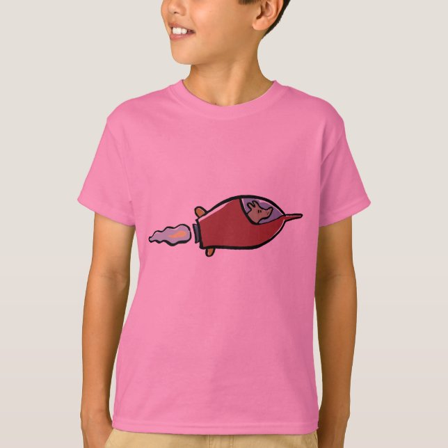 laika the spacedog T-Shirt (Front)