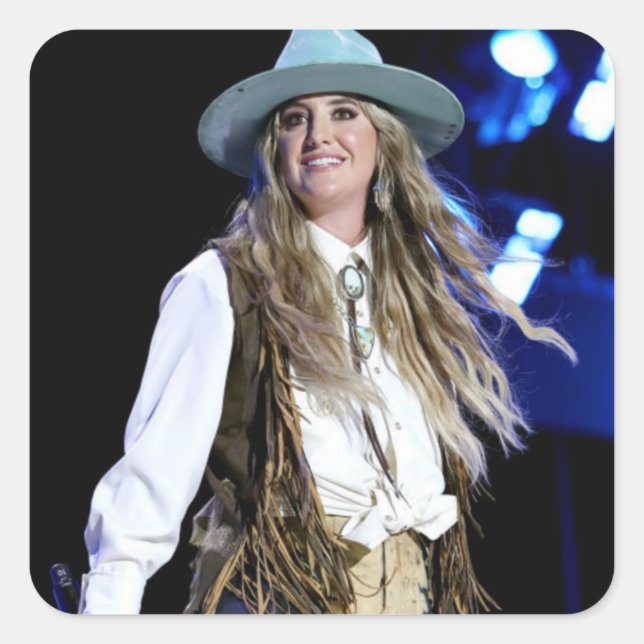lainey wilson square sticker (Front)