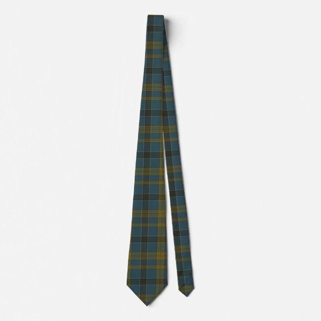 Laing Clan Tartan Neck Tie (Front)