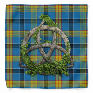 Laing Tartan And Celtic Trinity Knot Bandana