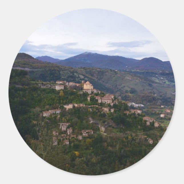 Laino Castello Calabria Classic Round Sticker (Front)