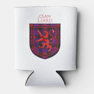 Laird Tartan Scottish Plaid Lion Rampant Can Cooler
