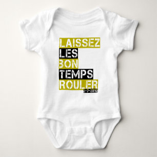 Laissez les bon temps rouler baby bodysuit