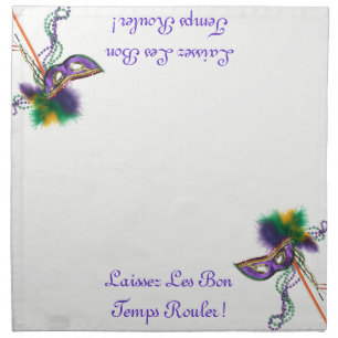 Laissez Les Bon Temps Rouler! Cloth Napkin