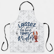 Laissez Les Bon Temps Rouler Crawfish Apron