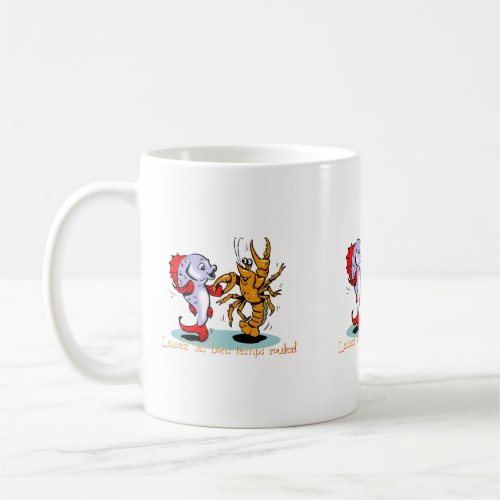 Laissez les bons temps rouler Crawfish Mardi Gras Coffee Mug