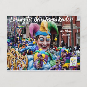 Laissez les Bons Temps Rouler Postcard