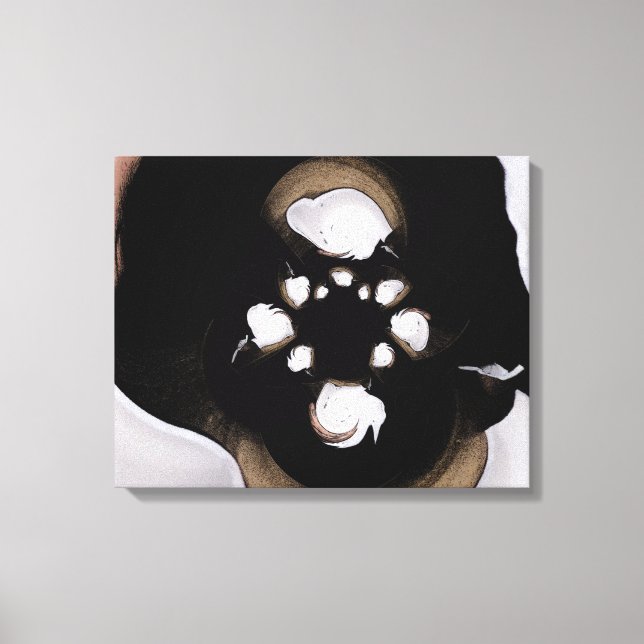 Lait de Coco Wrapped Canvas Print (Front)