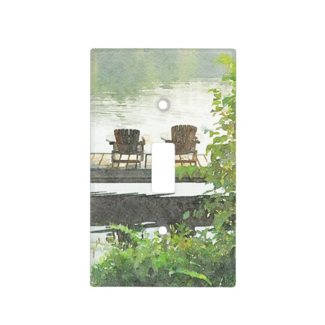 Lake Afternoon Light Switch Cover (Front)