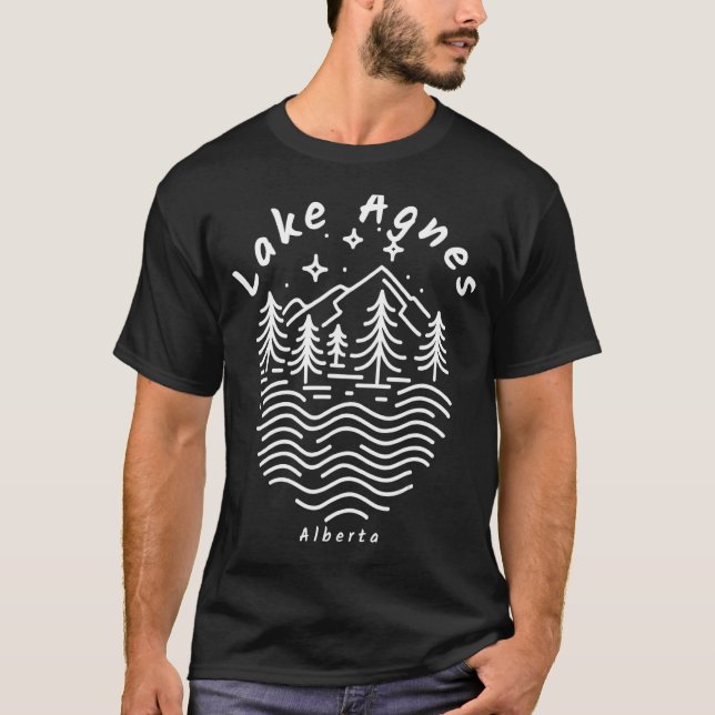 Lake Agnes Alberta T-Shirt (Front)