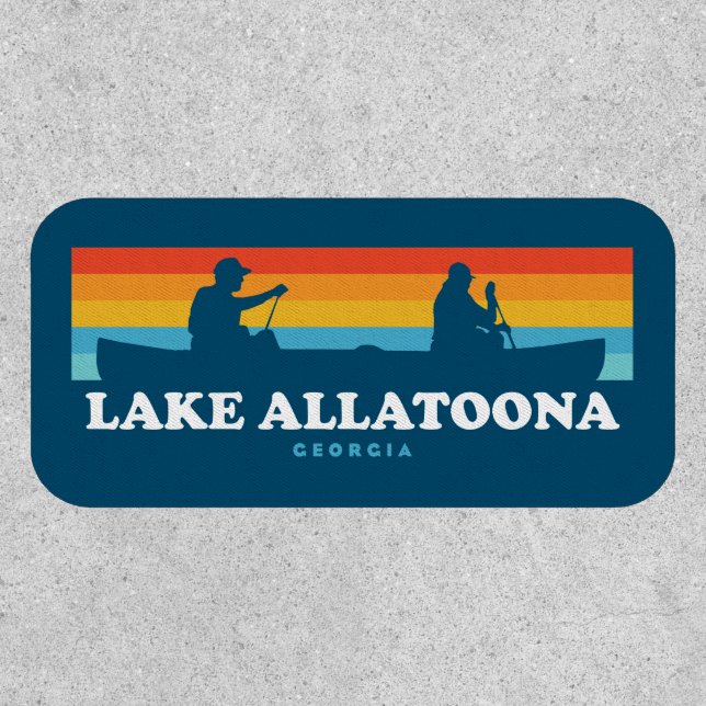 Lake Allatoona Georgia Canoe Patch (Front)