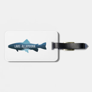 Lake Allatoona Georgia Fish Luggage Tag