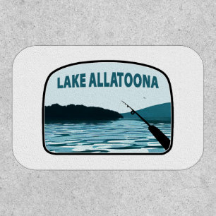 Lake Allatoona Georgia Fishing Rod Patch
