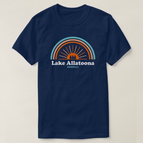 Lake Allatoona Georgia Rainbow T_Shirt