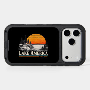 Lake America 2026 Vintage iPhone 17 Pro Max Case