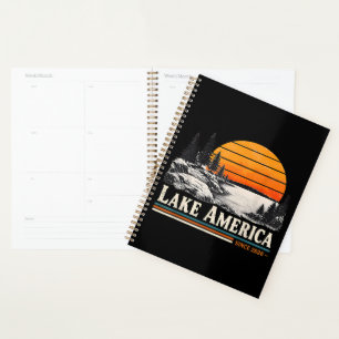 Lake America 2026 Vintage Planner