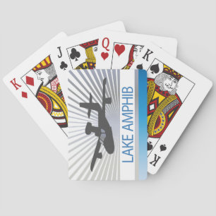 Lake Amphib Aviation Poker Cards