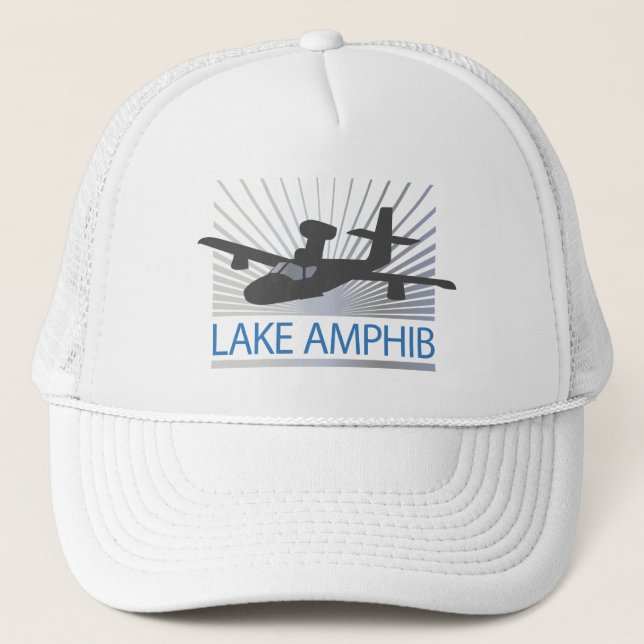 Lake Amphib Aviation Trucker Hat (Front)